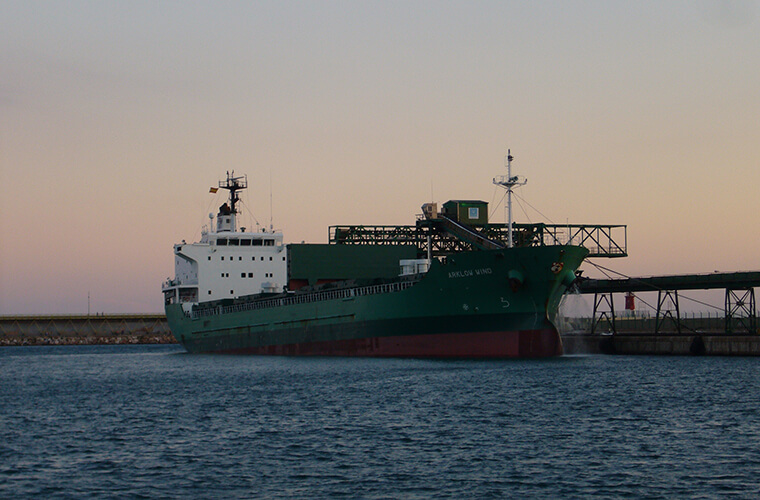 Dry cargo sea transport Gdynia Poland - Arion Shipping